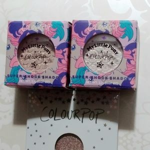 Colourpop x My Little Pony Super Shock Glitter Shadow + Duochrome Eyeshadow